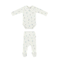 Finn Collared Onesie Pants Set