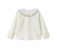 Scallop Collar Blouse