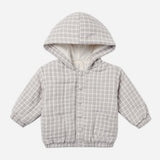 Hooded Woven Jacket Blue
Gingham