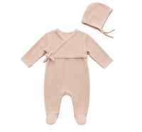 Velour Wrap Footie