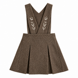 Embroidered Woven Jumper