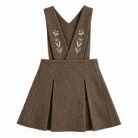 Embroidered Woven Jumper