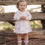 Raglan Dress Owls