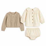 Ruffle Collar 3 PC Set