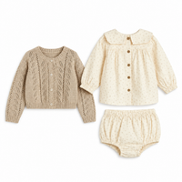 Ruffle Collar 3 PC Set
