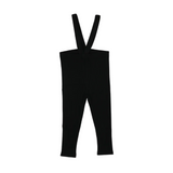 Ribbed Suspender Leggings
