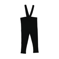 Ribbed Suspender Leggings