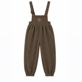 Embroidered Woven Overall