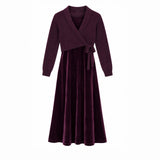 Long Jumper & Wrap Cardigan Set