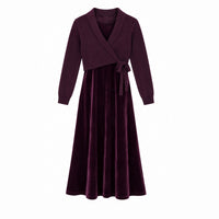 Long Jumper & Wrap Cardigan Set
