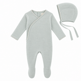 Fake Wrap Knit Footie