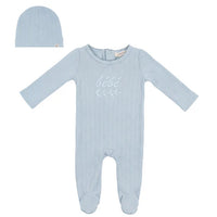 Baby Romper With Lace Rib With Print