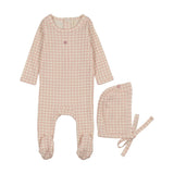 Checkered Dreams Footie And Hat