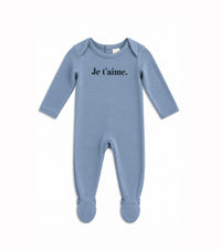 Je T'aime Print Footie