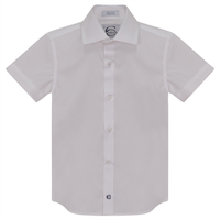 Boys Slim Fitting Short Sleeve Shirt