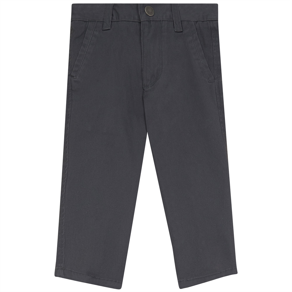 Boys Stretch Cotton Long Pants