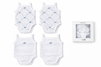Baby Boy Solid Undershirts Pack