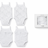 Baby Girls Solid Undershirts Pack