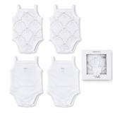 Baby Girl Pointelle Undershirts Pack