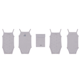 Baby Pointelle Undershirts With Cherry Print