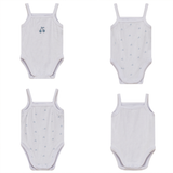 Baby Rib Undershirts With Cherry Print