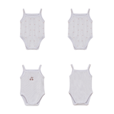 Baby Rib Undershirts With Cherry Print