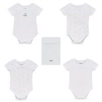 Baby Undershirts With Cherry Print