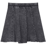 Distressed Girls Short Panel Skirt