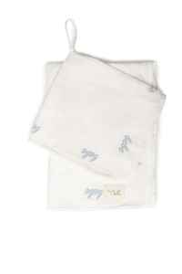Bebe Embroidery Baby Swaddle And Lovely Set