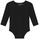 Pointelle Rib Baby Long Sleeve Onesie (FASHION)