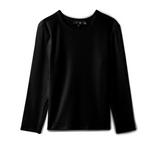 Girls Ribbed Long Sleeve Tshirt