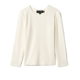Girls Ribbed Long Sleeve Tshirt