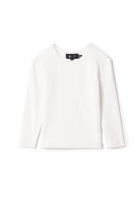 Girls Ribbed Long Sleeve Tshirt