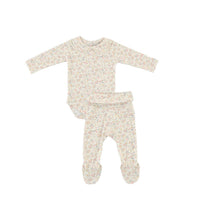 Iris Collared Onesie Pants Set