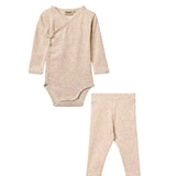 Baby Wraparound Chia With Leggings Set