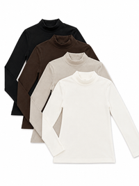 Jesey Kid Mock Neck Top