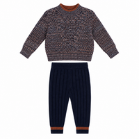 Mock Neck Sweater & Rib Legging Set