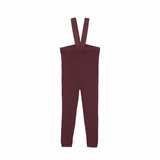 Knit Suspender Leggings