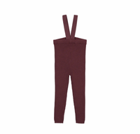 Knit Suspender Leggings