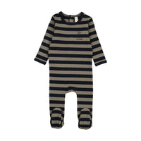 Striped Footie