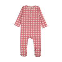 Windowpane Footie Girl
