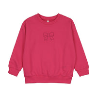 Bow Rhinestone Sweatshirt
