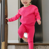 Bow Rhinestone Sweatset