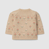 Knitted Flowers Cardigan