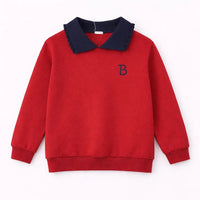 Sailor Collar Sweatshirt