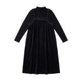 Shell & Jumper With Leaves Stitch Robe