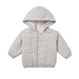Hooded Woven Jacket Blue
Gingham
