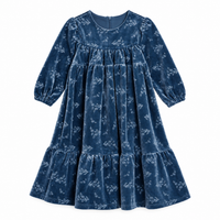 Floral Embossed Velour Robe