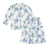 Girls Floral Print 2 PCS Set