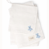 Embroidery Baby Swaddle And Lovey Set